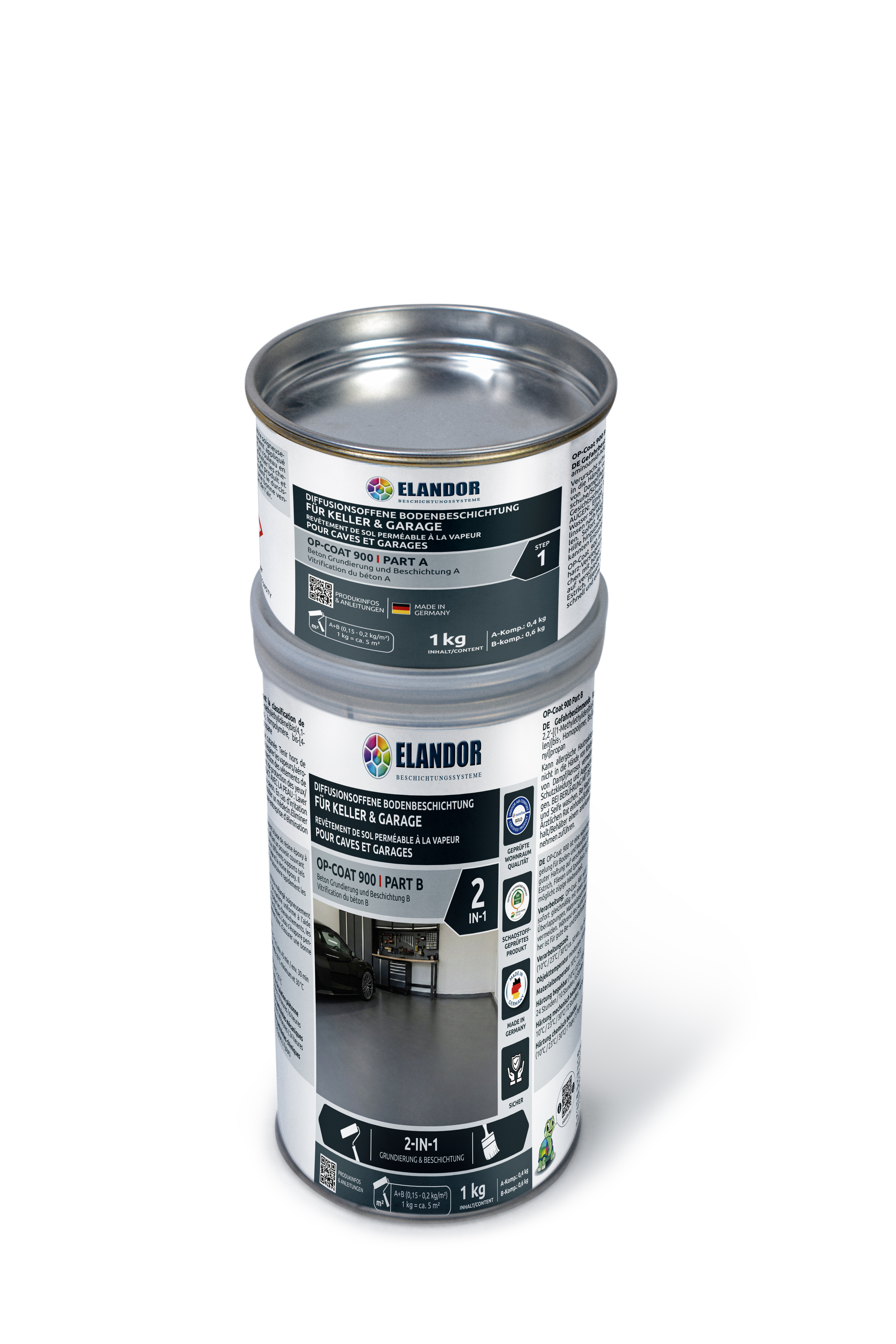 ELAN OP-Coat 900 Epoxid Beton Versiegelung A+B