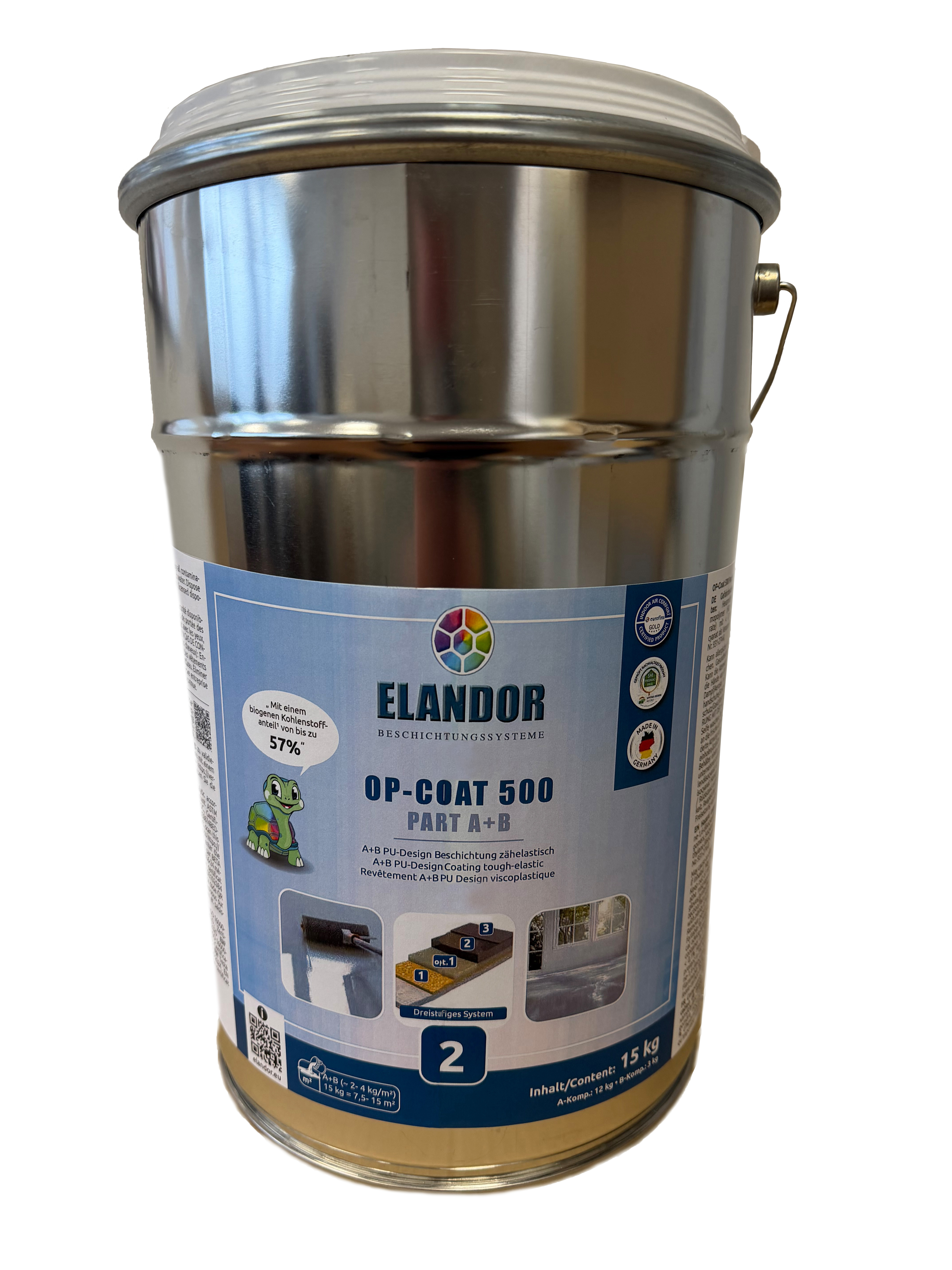 ELAN OP-Coat 500 Part A+B PU-Design Beschichtung