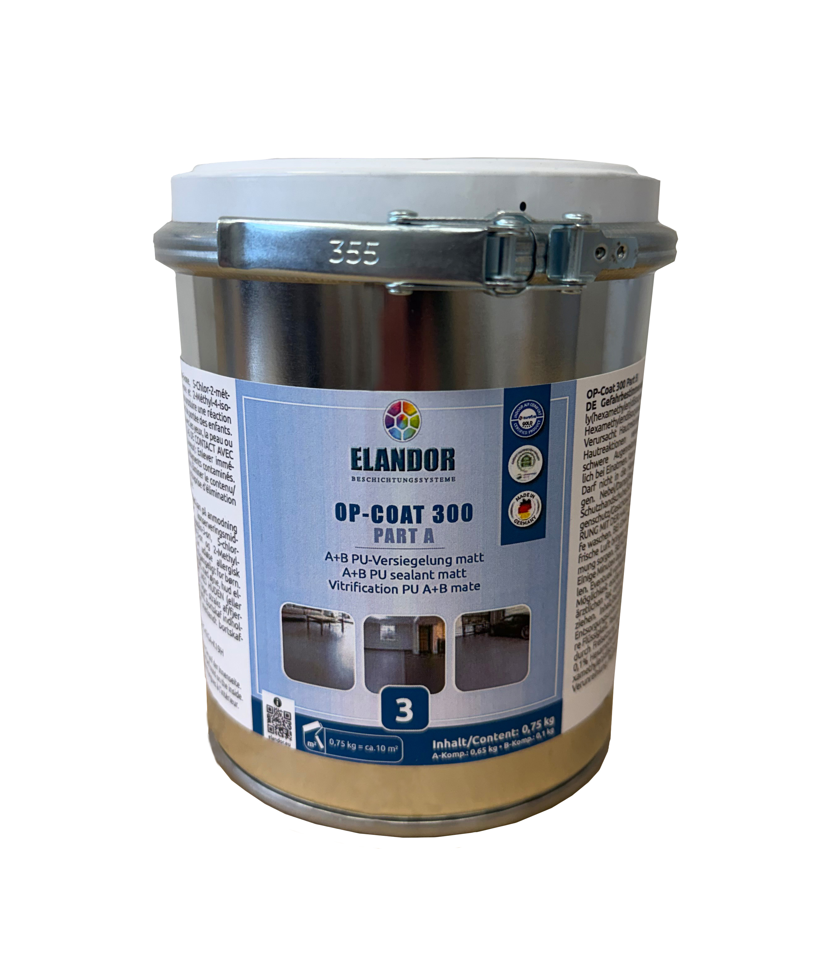 ELAN OP-Coat 300 Part A + B PU-Versiegelung