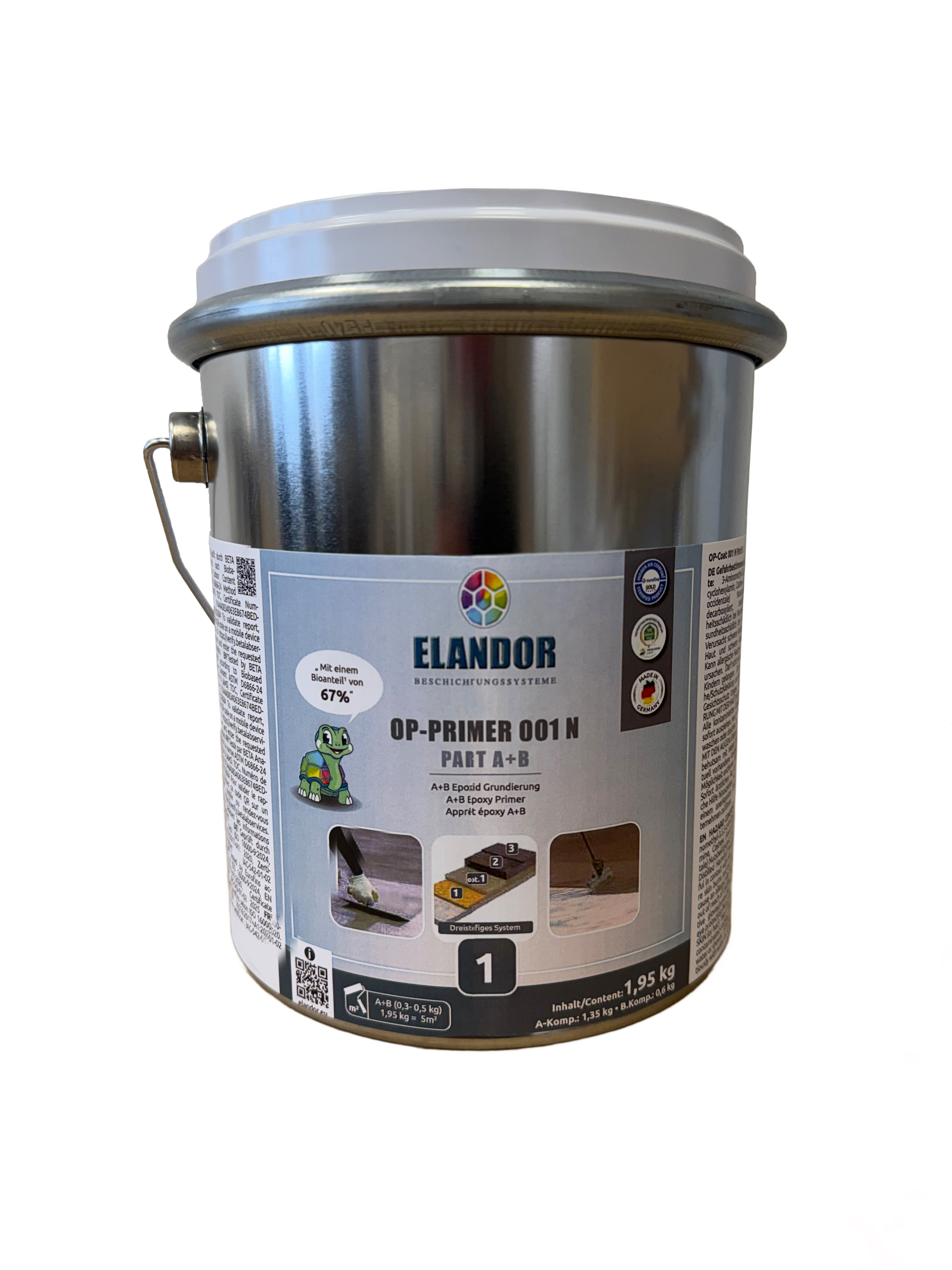 ELAN OP-Primer 001 N  A+B  Epoxid Grundierung